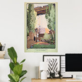 Vintages New York City Poster (Heimbüro)