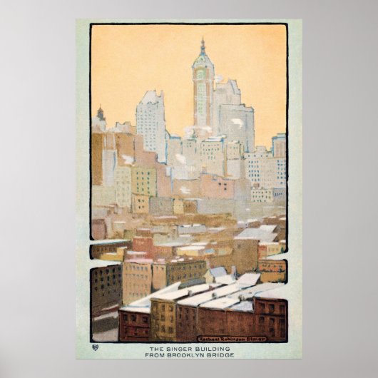 Vintages New York City Poster (Vorne)