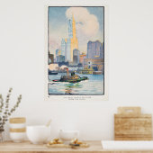 Vintages New York City Poster (Küche)