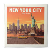 Vintages New York Fliese (Vorderseite)