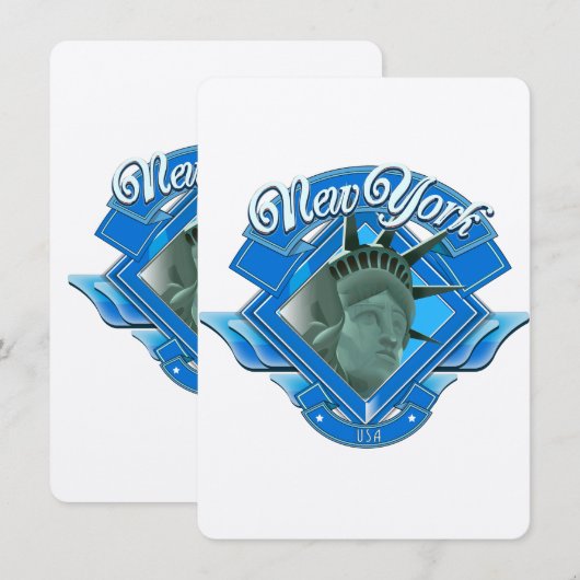 Vintages New York-Liberty-Logo (Vorne/Hinten)