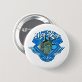 Vintages New York-Liberty-Logo Button (Vorne & Hinten)