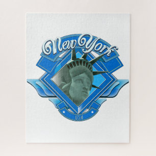 Vintages New York-Liberty-Logo Puzzle