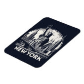 Vintages New York Magnet (Linke Seite)