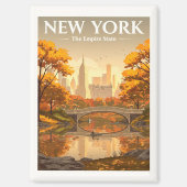 Vintages New York Magnet (Vorderseite)