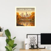 Vintages New York Poster (Heimbüro)