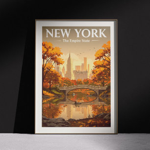 Vintages New York Poster