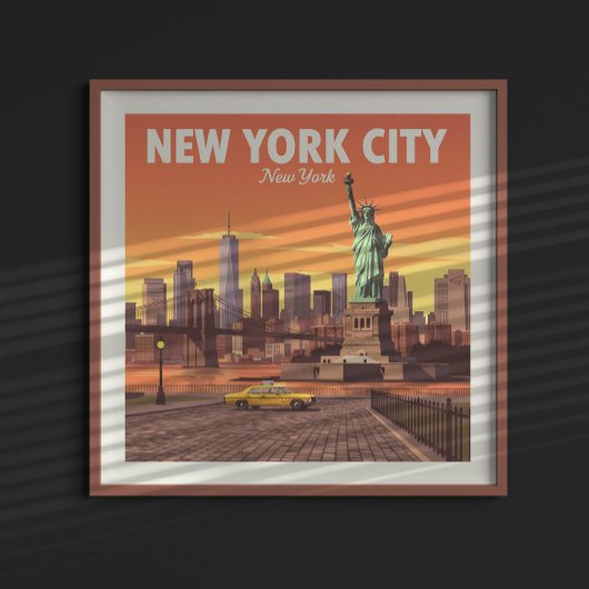 Vintages New York Poster