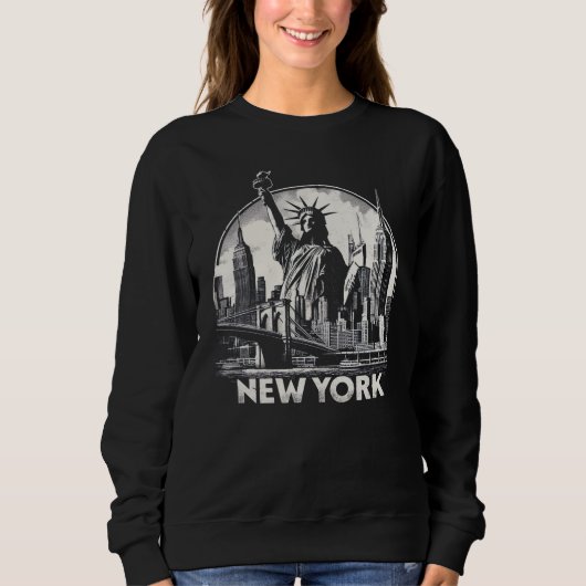 Vintages New York Sweatshirt (Vorderseite)