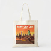 Vintages New York Tragetasche (Vorne)