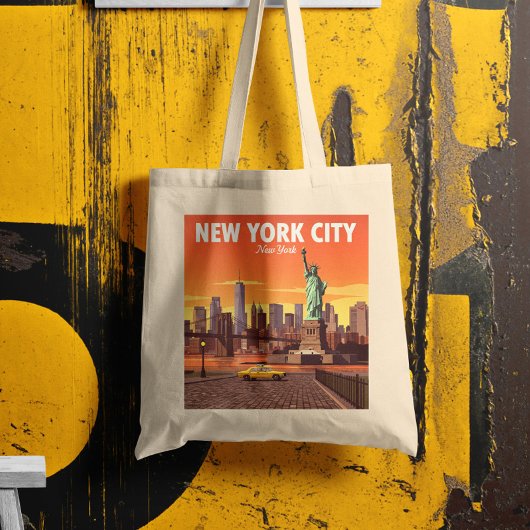 Vintages New York Tragetasche