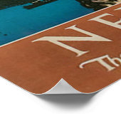 Vintages New Yorker Reiseplakat Poster (Ecke)