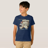 Vintages Niagara Falls Summer Kids Shirt (Vorne ganz)