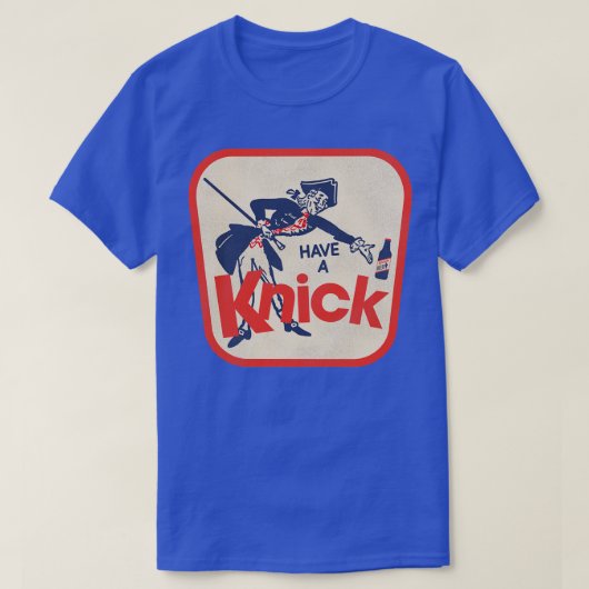 Vintages nicht mehr funktionierendes KNICKERBOCKER T-Shirt (Design vorne)