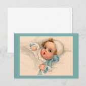 Vintages Niedliches Baby TrageBonnet (Vorne/Hinten)