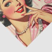 Vintages Niedliches Candy-Button Seidenpapier (Ausschnitt)