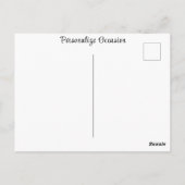 Vintages Niedliches deutsches Shepard Puppy Dog Po Postkarte (Rückseite)