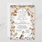 Vintages Niedliches Gänse Kinderzimmer Rhymes Kind Einladung (Vorderseite)