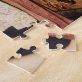 Vintages Niedliches Kleinkind mit Kleiderschrank Puzzle (Seite)