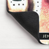 Vintages Niedliches Llama Mousepad (Ecke)