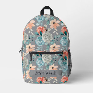 Vintages niedliches Peelingrucksack Bedruckter Rucksack