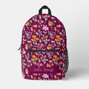 Vintages niedliches Peelingrucksack Bedruckter Rucksack