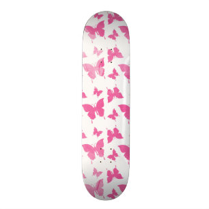 Vintages niedliches rosa skateboard
