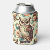 Vintages Niedliches Schälmuster Dosenkühler (Kanne Rückseite)