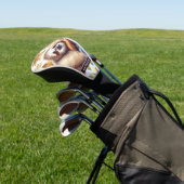 Vintages Niedliches Sloth-Muster Golf Headcover (In SItu)