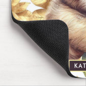 Vintages Niedliches Sloth-Muster Mousepad (Ecke)