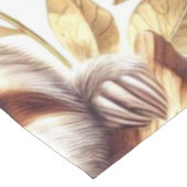 Vintages Niedliches Sloth-Muster Tischdecke (Schrägansicht)