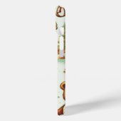 Vintages Niedliches Teddybärmuster Case-Mate iPhone Hülle (Rückseite / Links)