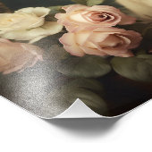 Vintages Niedliches Welpen-Portrait Fotodruck (Ecke)