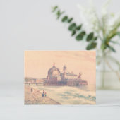 Vintages Nizza Postkarte (Stehend Vorderseite)