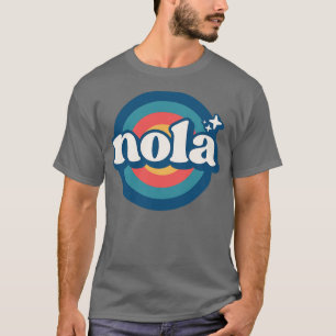 Vintages NOLA Sunset Siegel Retro City Emblem für T-Shirt