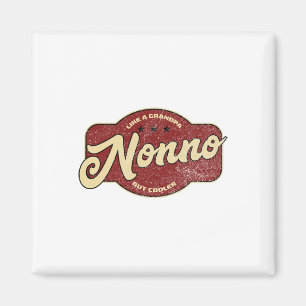 Vintages Nonno wie ein Opa, aber Cooler - italieni Magnet