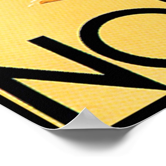 Vintages North Berwick Beach Poster (Ecke)