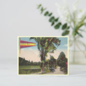 Vintages Norwegen Michigan Postkarte (Stehend Vorderseite)