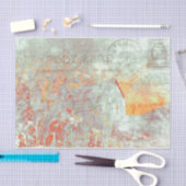 Vintages Not leidendes Skriptland Rustikaler Fall Seidenpapier (Handwerk)