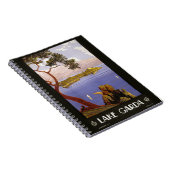 Vintages Notebook am Gardasee Notizblock (Rechte Seite)