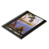 Vintages Notebook am Gardasee Notizblock (Linke Seite)