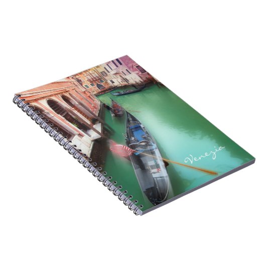 Vintages Notebook in Venedig Notizblock (Rechte Seite)