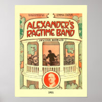 Vintages Notenband für Alexander's Ragtime-Band