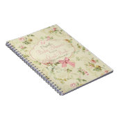 Vintages Notizblock (Rechte Seite)