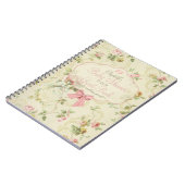 Vintages Notizblock (Linke Seite)