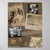 Vintages "Nursing"-Handbuch drucken Poster (Vorne)