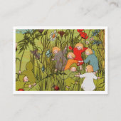 Vintages Obdachlosenbuch Begleitkarte (Rückseite)