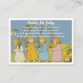 Vintages Obdachlosenbuch Begleitkarte (Vorderseite)