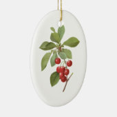 Vintages Obst Kirschkost, Kirschen von Redoute Keramikornament (Rechts)