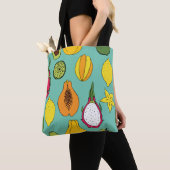 Vintages Obst Nahtlose Illustration Tasche (Von Nahem)